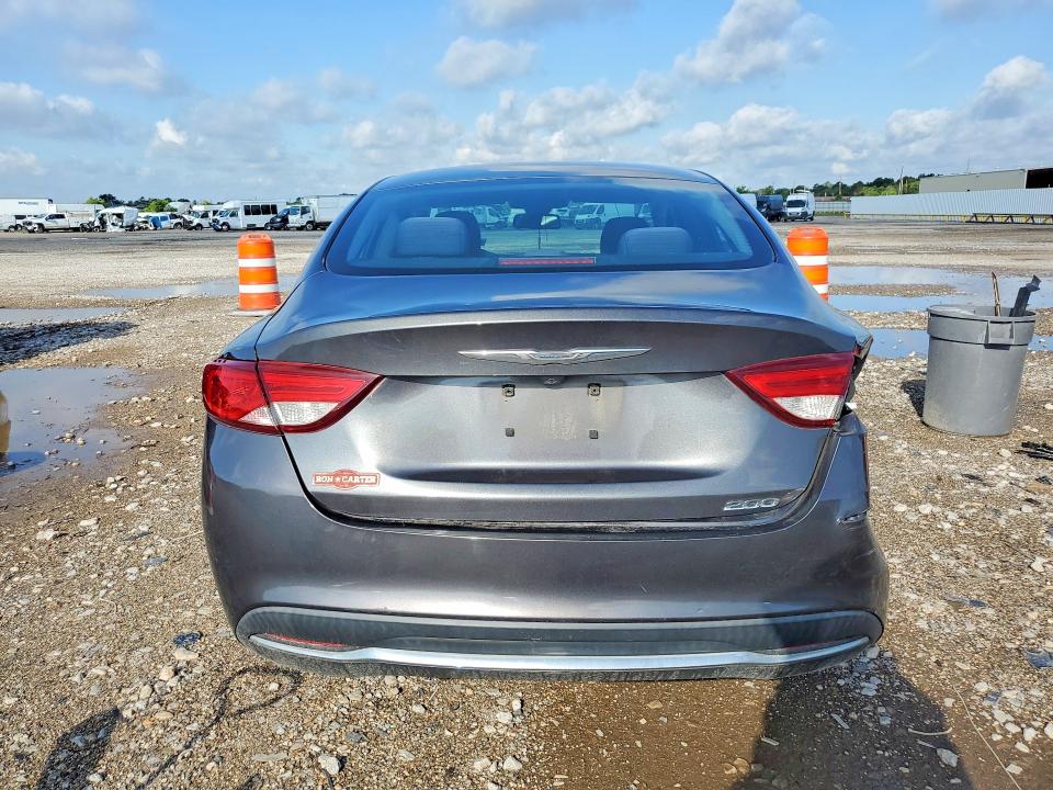2015 Chrysler VIN 1C3CCCAB5FN739564 COPART salvage auction — REAR END, Tx - Salvage Vehicle Title, sold $1,250 on 2026-07-30 (photo 6)