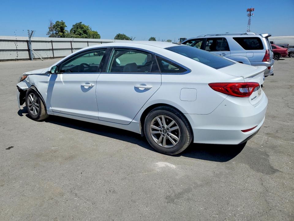2015 Hyundai Sonata VIN 5NPE24AF7FH123266 COPART salvage auction — FRONT END, Ca - Salvage Certificate, sold $225 on 2026-07-31 (photo 2)