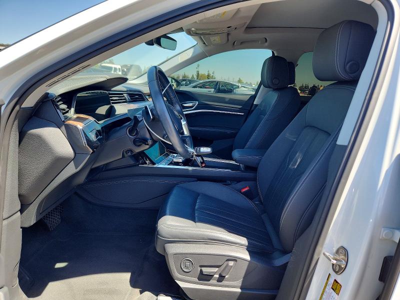 2019 Audi E-tron VIN WA1LAAGE6KB005397 COPART salvage auction — FRONT END, CA - SALVAGE CERTIFICATE, sold $13,200 on 2026-07-23 (photo 7)