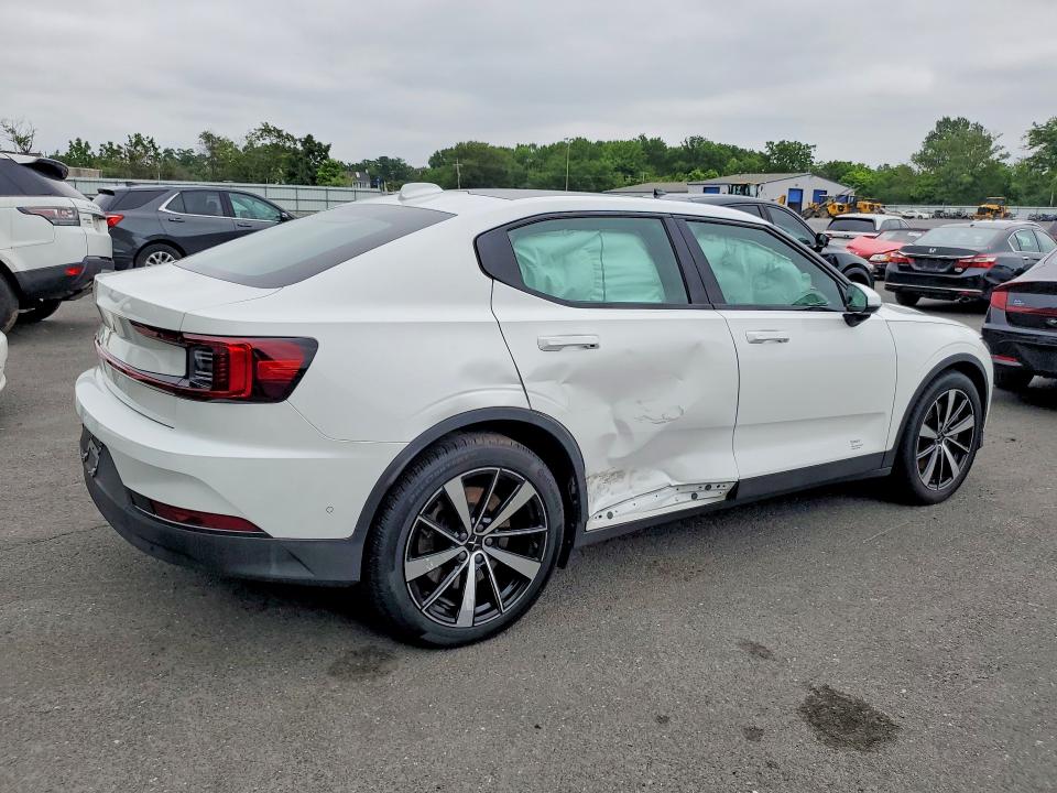 2022 Polestar 2 VIN LPSED3KA0NL057427 COPART salvage auction — SIDE, Nj - Cert Of Title-Salvage, sold $11,100 on 2026-09-08 (photo 3)