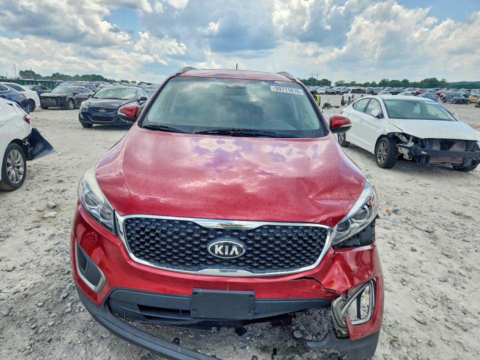 2016 Kia Sorento VIN 5XYPGDA59GG097778 COPART salvage auction — MECHANICAL, Ga - Cert Of Title-Salvage, sold $1,400 on 2026-07-27 (photo 5)
