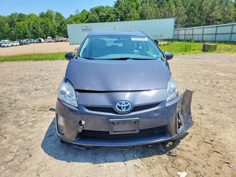 2011 Toyota Prius VIN JTDKN3DU9B5353920 COPART salvage auction — FRONT END, Va - Certificate Of Title, sold $725 on 2026-07-27 (photo 5)
