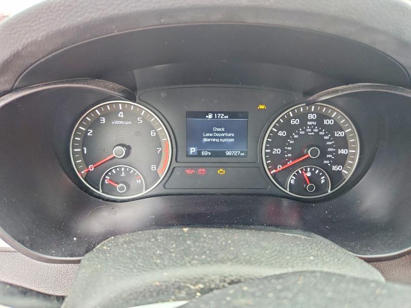 2019 Kia VIN 5XXGT4L32KG278838 COPART salvage auction — VANDALISM, Ct - Cert Of Title-Salvage, sold $475 on 2026-07-28 (photo 9)