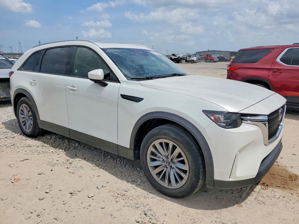 2024 Mazda Cx-90 VIN JM3KKCHD7R1149337 COPART salvage auction — WATER/FLOOD, Tx - Salvage Title-Flood Damage, sold $13,700 on 2026-07-17 (photo 4)