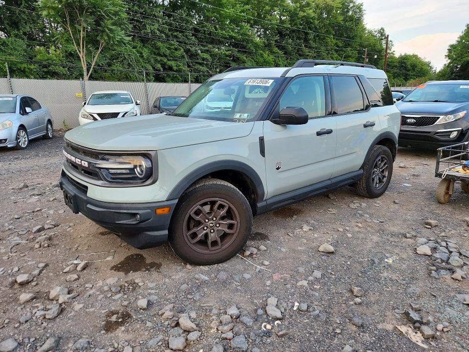 2021 Ford Bronco sport VIN 3FMCR9B66MRA65137 — COPART salvage auction photo