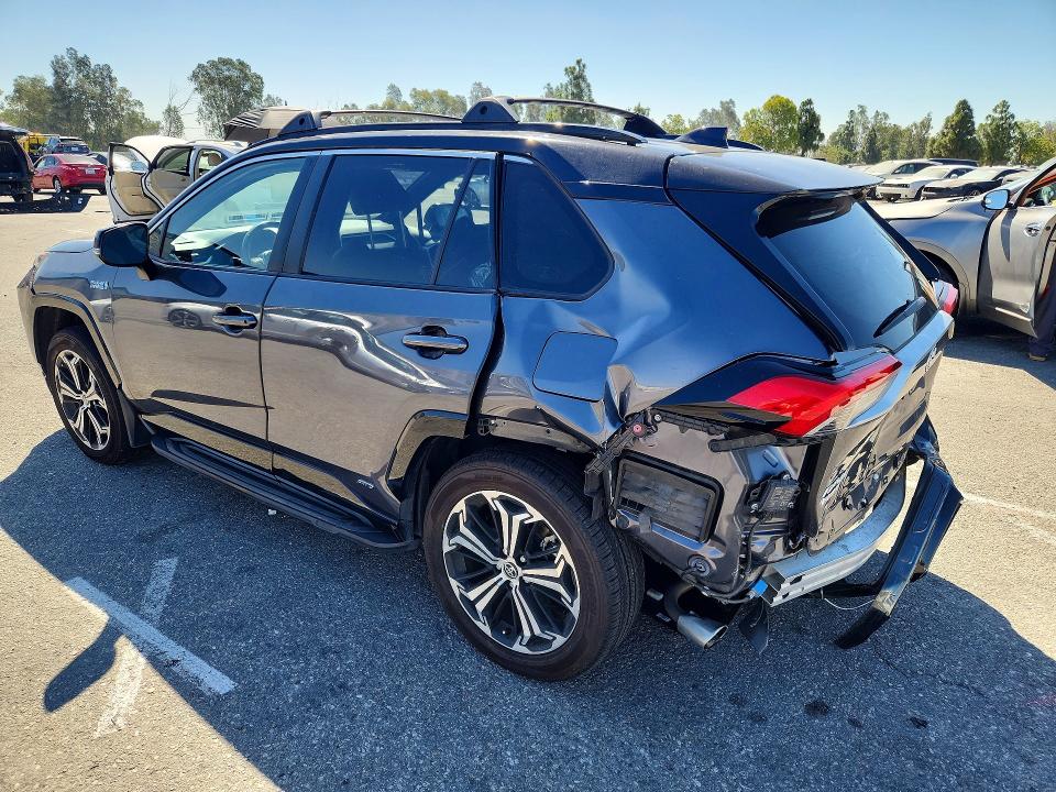 2021 Toyota Rav 4 VIN JTMEB3FV6MD074882 COPART salvage auction — REAR END, Ca - Salvage Certificate, sold $150 on 2026-07-21 (photo 2)