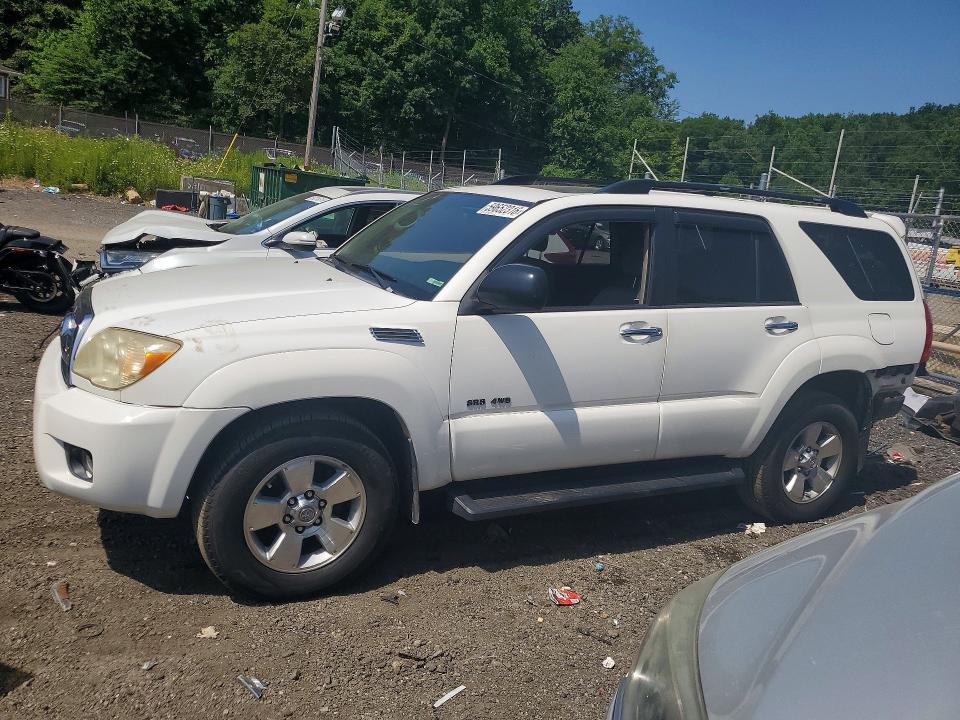 2007 Toyota 4runner VIN JTEBU14R978105493 COPART salvage auction — REAR END, MD - CERT OF SALVAGE > 75% DAMAGE (P), sold $5,600 on 2026-07-16 (photo 1)