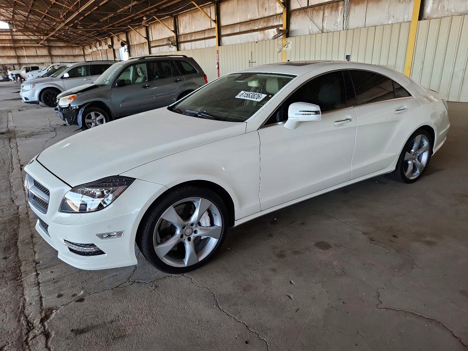 2014 Mercedes-benz Cls-klasse VIN WDDLJ7DB5EA104781 COPART salvage auction — REAR END, Sc - Salvage Title, sold $250 on 2026-07-29 (photo 1)