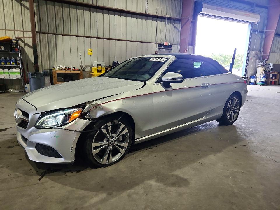 2018 Mercedes-benz C-klasse VIN WDDWK4KB2JF682295 — COPART salvage auction photo