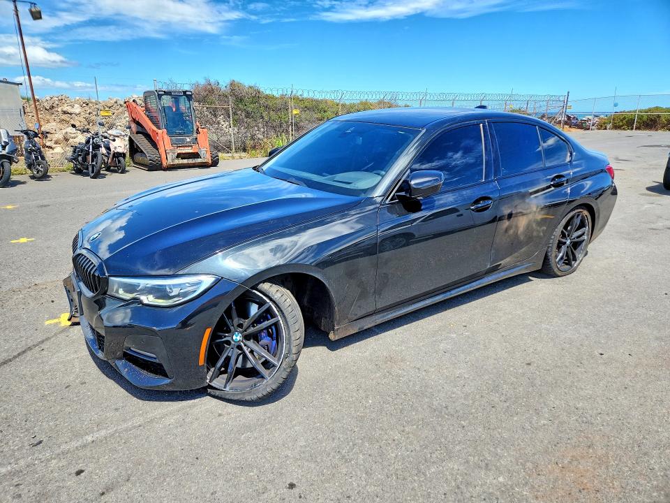 2020 BMW 3er VIN 3MW5R7J01L8B09948 — COPART salvage auction photo