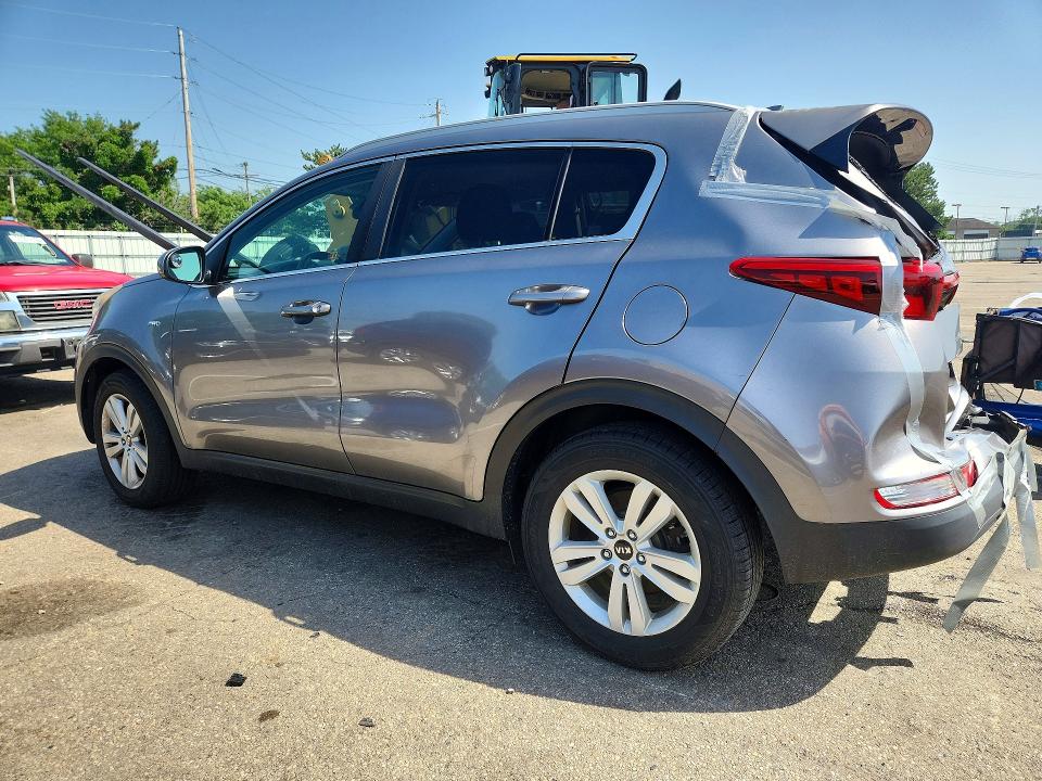 2018 Kia Sportage VIN KNDPMCAC8J7379075 COPART salvage auction — REAR END, Oh - Cert Of Title-Salvage, sold $1,450 on 2026-07-22 (photo 2)