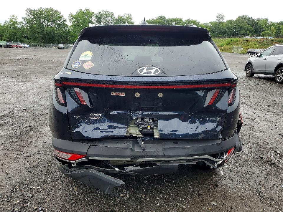 2024 Hyundai VIN KM8JCCD16RU217442 COPART salvage auction — REAR END, Ny - Mv-907A Salvage Certificate, sold $9,400 on 2026-07-09 (photo 6)
