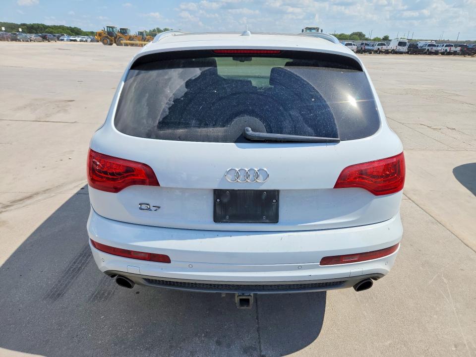 2013 Audi Q7 VIN WA1DGAFE5DD011770 COPART salvage auction — NORMAL WEAR, Tx - Certificate Of Title, sold $800 on 2026-07-09 (photo 6)