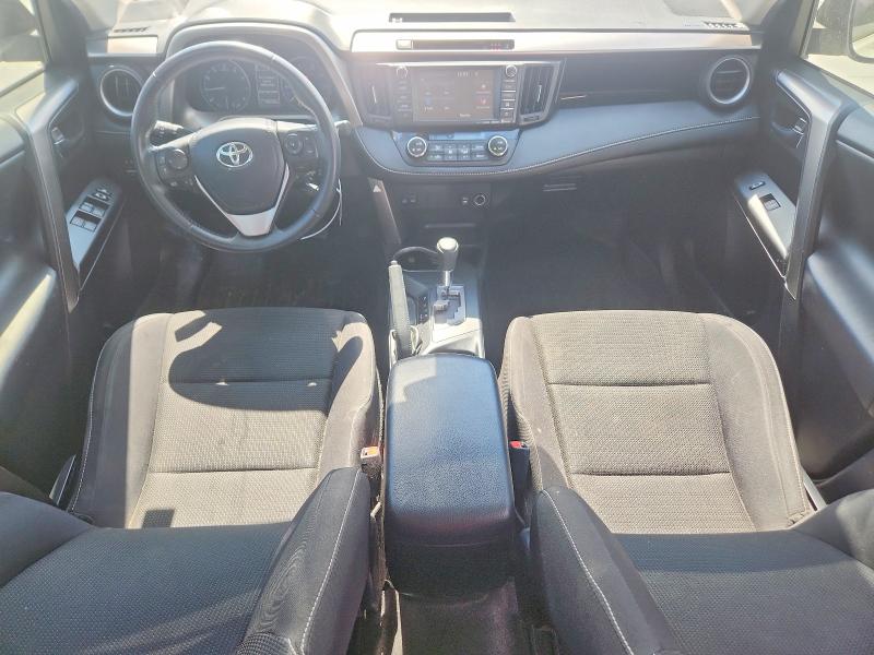 2017 Toyota Rav 4 VIN JTMWFREV7HJ107487 COPART salvage auction — FRONT END, Tx - Salvage Vehicle Title, sold $6,900 on 2026-07-14 (photo 8)