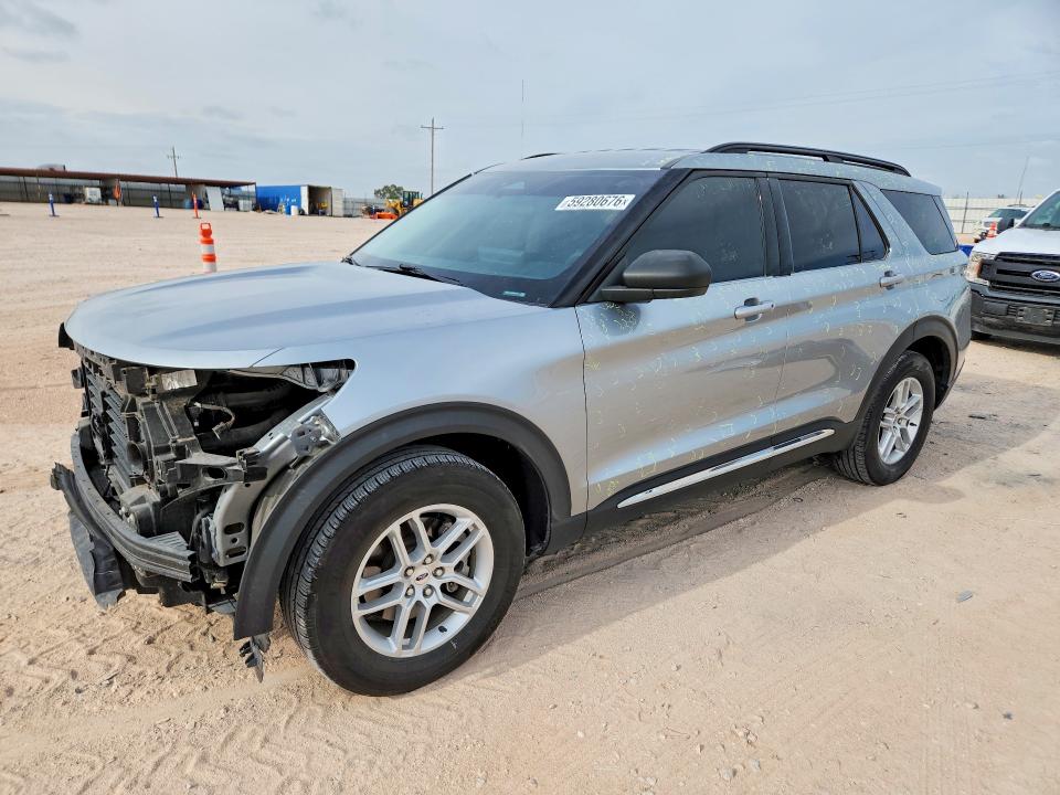 2025 Ford Explorer VIN 1FMUK7DH8SGA67567 — COPART salvage auction photo