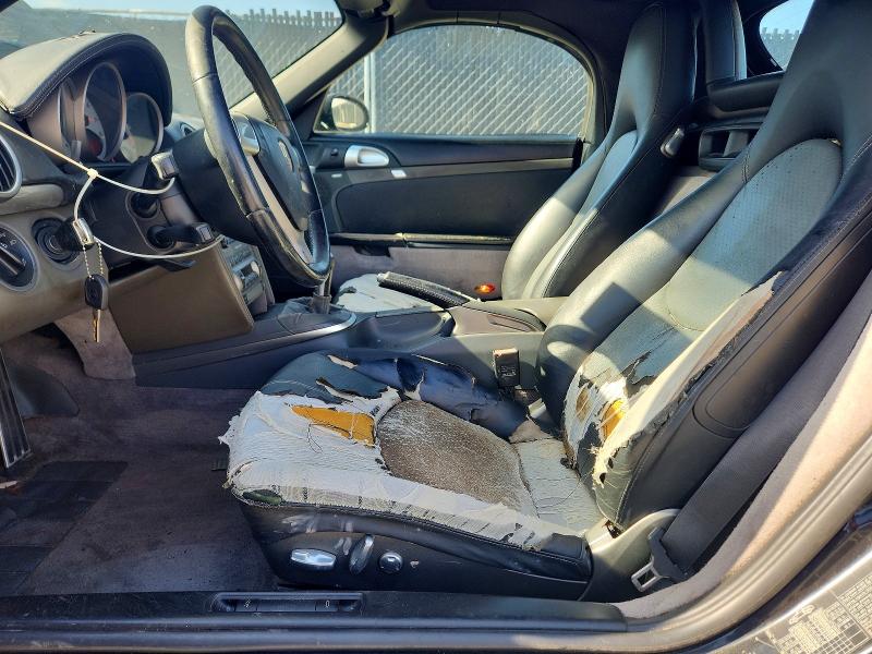 2005 Porsche Boxster VIN WP0CB29895S730433 COPART salvage auction — MINOR DENT/SCRATCHES, NC - CERTIFICATE OF TITLE (P), sold $1,350 on 2026-07-23 (photo 7)