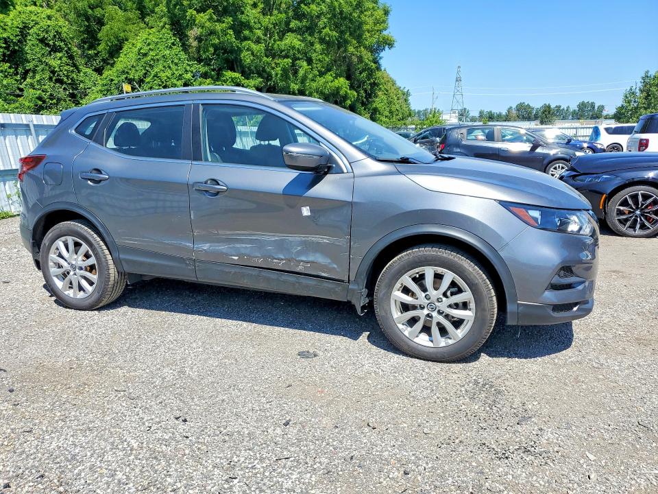 2021 Nissan Qashqai VIN JN1BJ1BV3MW306443 COPART salvage auction — SIDE, ON - PERMIT NO BRAND - UNFIT, sold $7,900 on 2026-08-13 (photo 4)