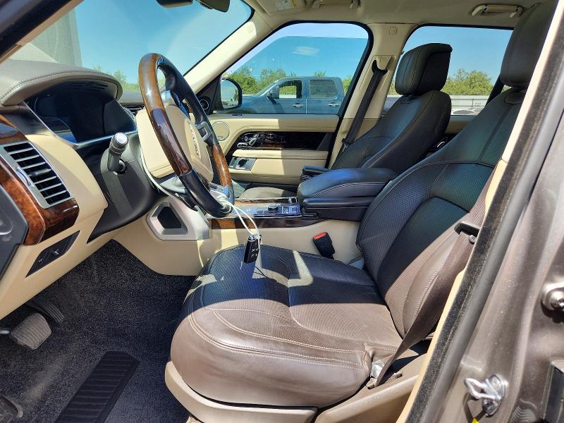 2018 Land rover RANGE ROVER VIN SALGS2SV6JA389714 COPART salvage auction — MECHANICAL, Ca - Dis/Dlr/Exp Only Clean Title (P), sold $11,900 on 2026-07-27 (photo 7)