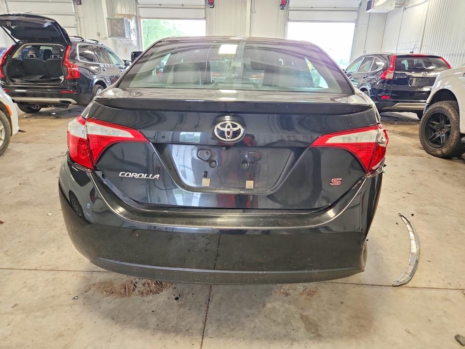 2014 Toyota Corolla VIN 5YFBURHE6EP120352 COPART salvage auction — REAR END, Mn - Cert Of Title-Salvage, sold $2,650 on 2026-07-09 (photo 6)
