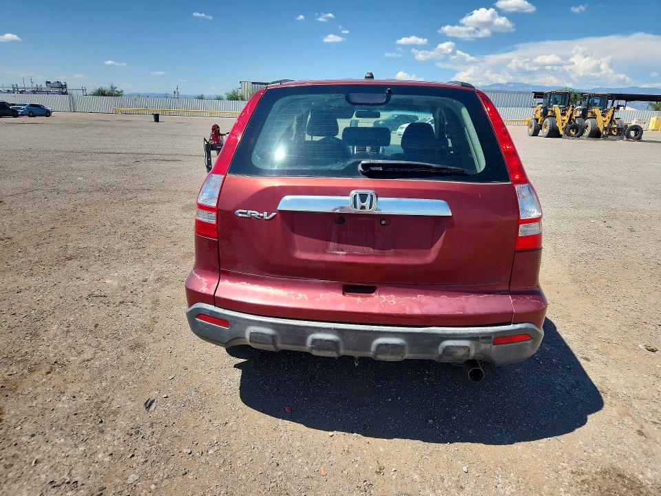 2007 Honda Cr-v VIN JHLRE48567C046248 COPART salvage auction — NORMAL WEAR, Co - Certificate Of Title, sold $1,450 on 2026-07-31 (photo 6)