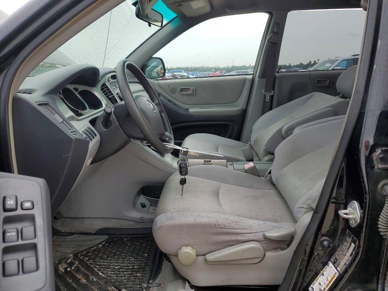 2005 Toyota Highlander VIN JTEGP21AX50070007 COPART salvage auction — MINOR DENT/SCRATCHES, TX - CERTIFICATE OF TITLE, sold $1,150 on 2026-07-31 (photo 7)