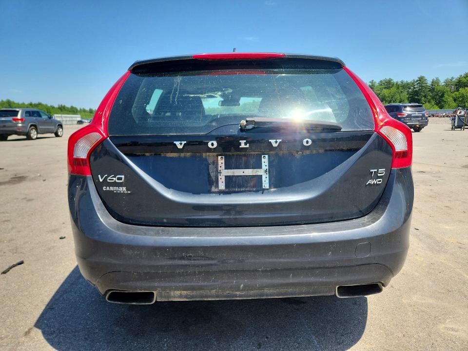 2015 Volvo V60 VIN YV1612SD4F1204655 COPART salvage auction — NORMAL WEAR, Me - Certificate Of Title, sold $3,150 on 2026-07-08 (photo 6)