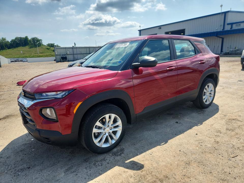 2021 Chevrolet Trailblazer VIN KL79MNSL5MB030764 COPART salvage auction — HAIL, Wi - Cert Of Title-Claim Paid, sold $200 on 2026-07-21 (photo 1)