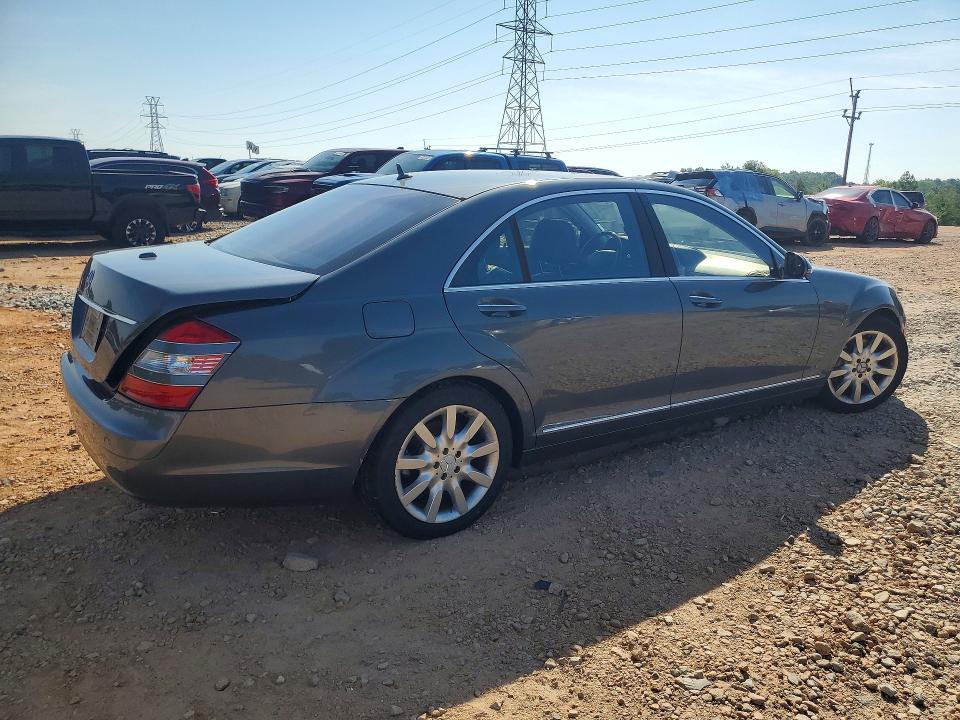 2007 Mercedes-benz S-klasse VIN WDDNG71X77A074015 COPART salvage auction — MECHANICAL, Nc - Dealer Only Clean Title, sold $325 on 2026-07-20 (photo 3)