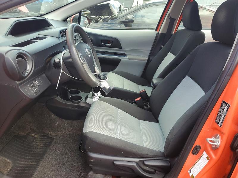 2013 Toyota Prius c VIN JTDKDTB36D1038340 COPART salvage auction — MINOR DENT/SCRATCHES, Ca - Dis/Dlr/Exp Only Clean Title, sold $1,200 on 2026-07-30 (photo 7)