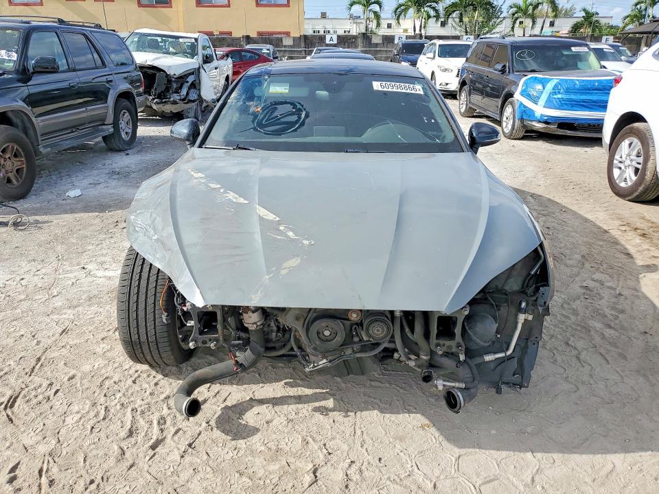2018 Audi A5 VIN WAUBNCF54JA036068 COPART salvage auction — FRONT END, Ms - Certificate Of Title, sold $275 on 2026-07-28 (photo 5)