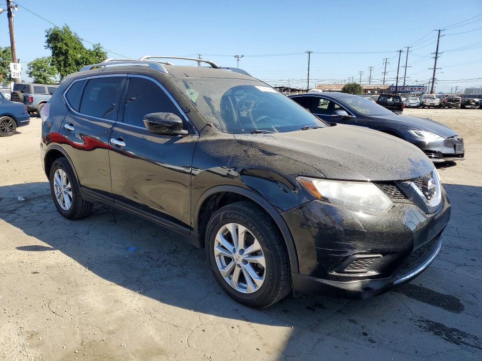 2016 Nissan Rogue VIN KNMAT2MT9GP622173 COPART salvage auction — SIDE, Ca - Salvage Certificate, sold $1,050 on 2026-07-30 (photo 4)