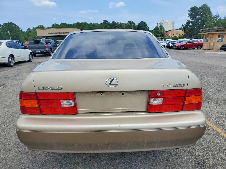 1999 Lexus Ls 400 VIN JT8BH28F4X0142673 COPART salvage auction — MECHANICAL, Sc - Certificate Of Title, sold $250 on 2026-07-10 (photo 6)