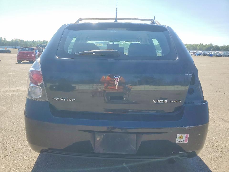 2009 Pontiac Vibe VIN 5Y2SM67029Z423807 COPART salvage auction — FRONT END, Ny - Mv-907A Salvage Certificate, sold $400 on 2026-07-29 (photo 6)