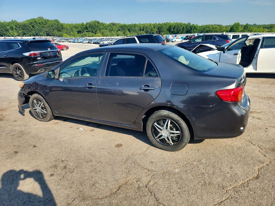 2009 Toyota Corolla VIN JTDBL40EX99071816 COPART salvage auction — FRONT END, Tn - Certificate Of Title, sold $875 on 2026-07-30 (photo 2)