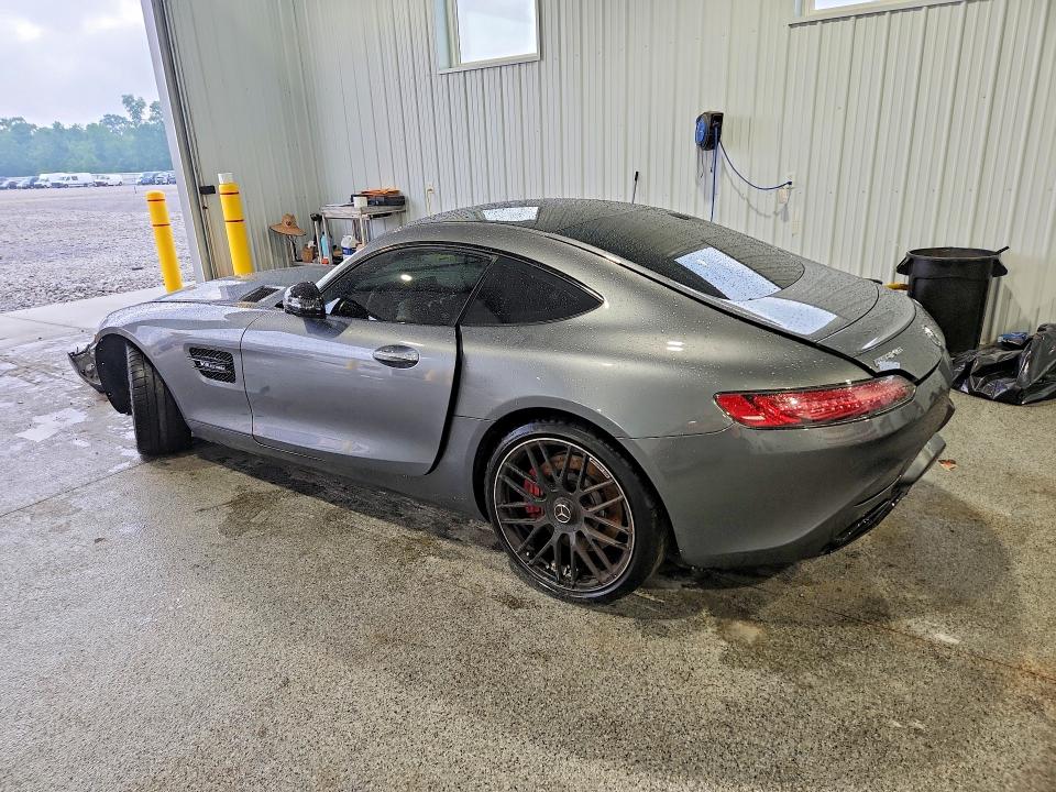 2017 Mercedes-benz AMG GT VIN WDDYJ7JA3HA012672 COPART salvage auction — FRONT END, Oh - Cert Of Title-Salvage, sold $30,750 on 2026-07-28 (photo 2)