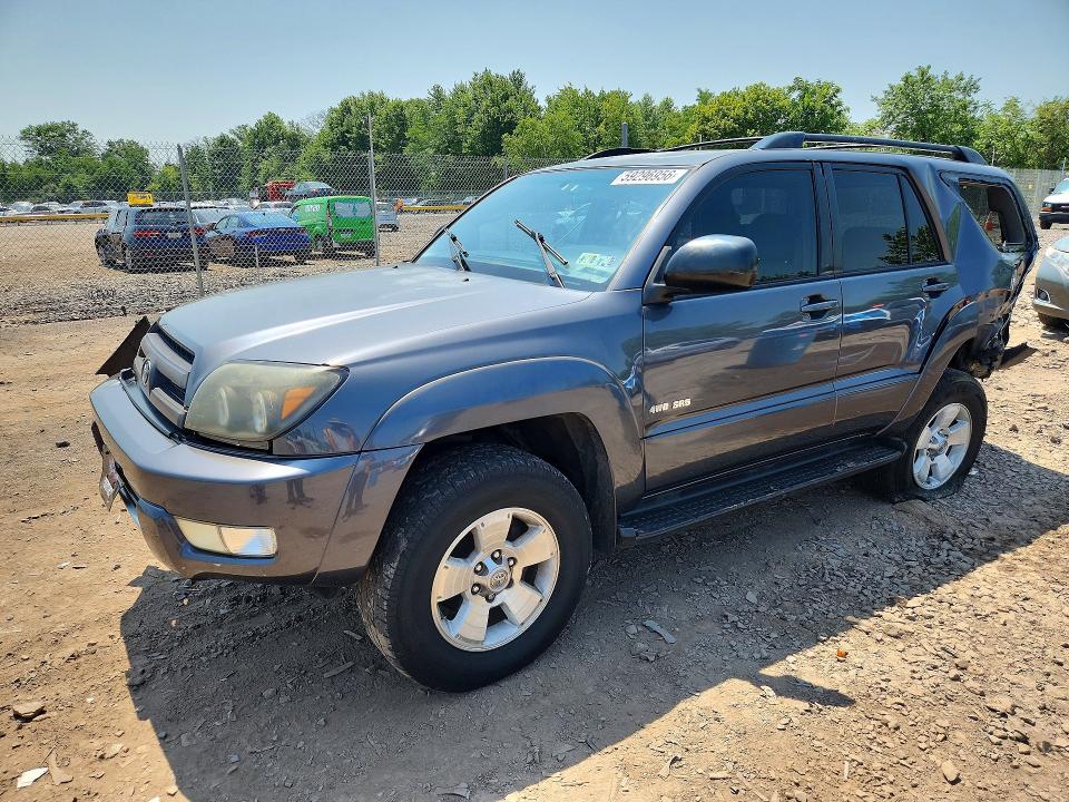 2003 Toyota 4runner VIN JTEBU14R138008508 COPART salvage auction — REAR END, PA - CERTIFICATE OF SALVAGE, sold $2,150 on 2026-07-15 (photo 1)
