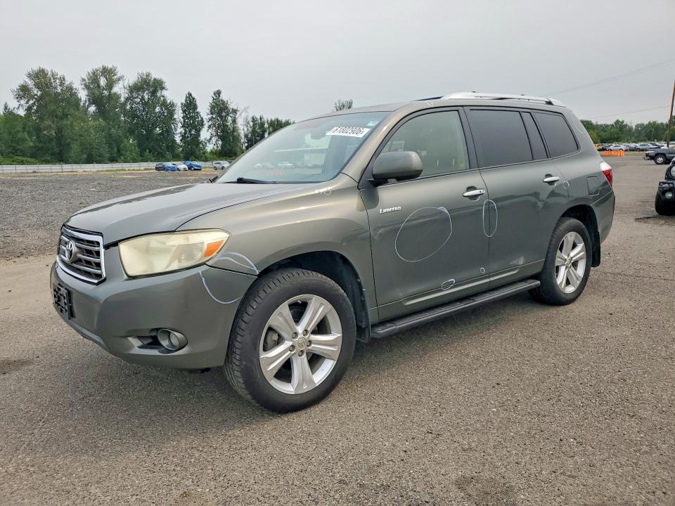2008 Toyota Highlander VIN JTEES42A982038206 COPART salvage auction — MECHANICAL, OR - CERT OF TITLE-RECONSTRUCTED (P), sold $1,500 on 2026-07-22 (photo 1)