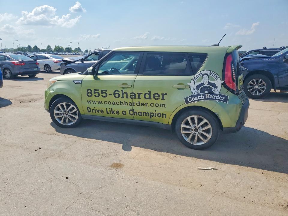 2014 Kia Soul VIN KNDJP3A55E7710599 COPART salvage auction — FRONT END, Mo - Certificate Of Title, sold $325 on 2026-07-19 (photo 2)