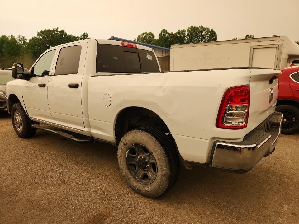2024 Ram 2500 VIN 3C6UR5CJ3RG125695 COPART salvage auction — FRONT END, TX - CERTIFICATE OF TITLE (P), sold $19,900 on 2026-08-07 (photo 2)