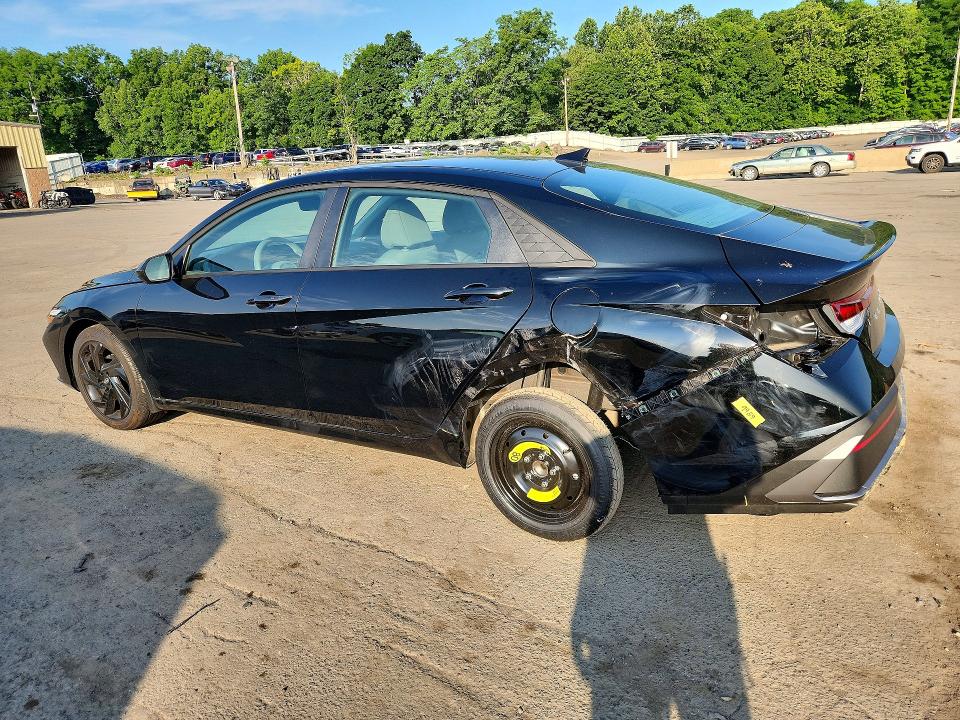 2026 Hyundai Elantra VIN KMHLM4DG2TU178114 COPART salvage auction — REAR END, Ny - Mv-907A Salvage Certificate, sold $7,100 on 2026-07-09 (photo 2)
