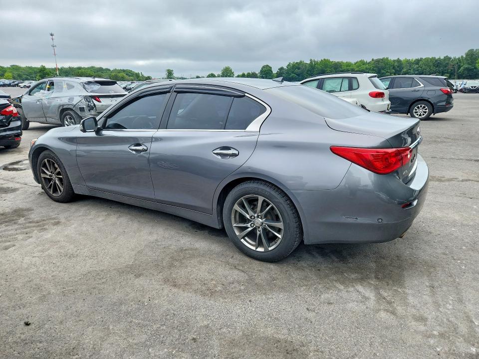 2015 Infiniti VIN JN1BV7AR3FM423272 COPART salvage auction — FRONT END, Nj - Cert Of Title-Salvage, sold $800 on 2026-07-16 (photo 2)