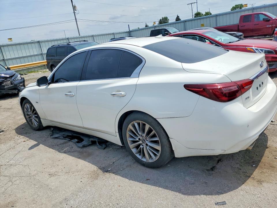 2019 Infiniti Q50 VIN JN1EV7AR0KM552352 COPART salvage auction — NORMAL WEAR, TN - SALVAGE CERTIFICATE, sold $1,250 on 2026-07-20 (photo 2)