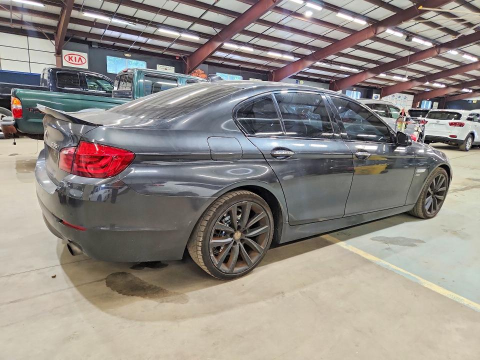 2011 BMW 5 series VIN WBAFU7C54BC439828 COPART salvage auction — FRONT END, CT - CERT OF TITLE-SALVAGE, sold $450 on 2026-07-23 (photo 3)