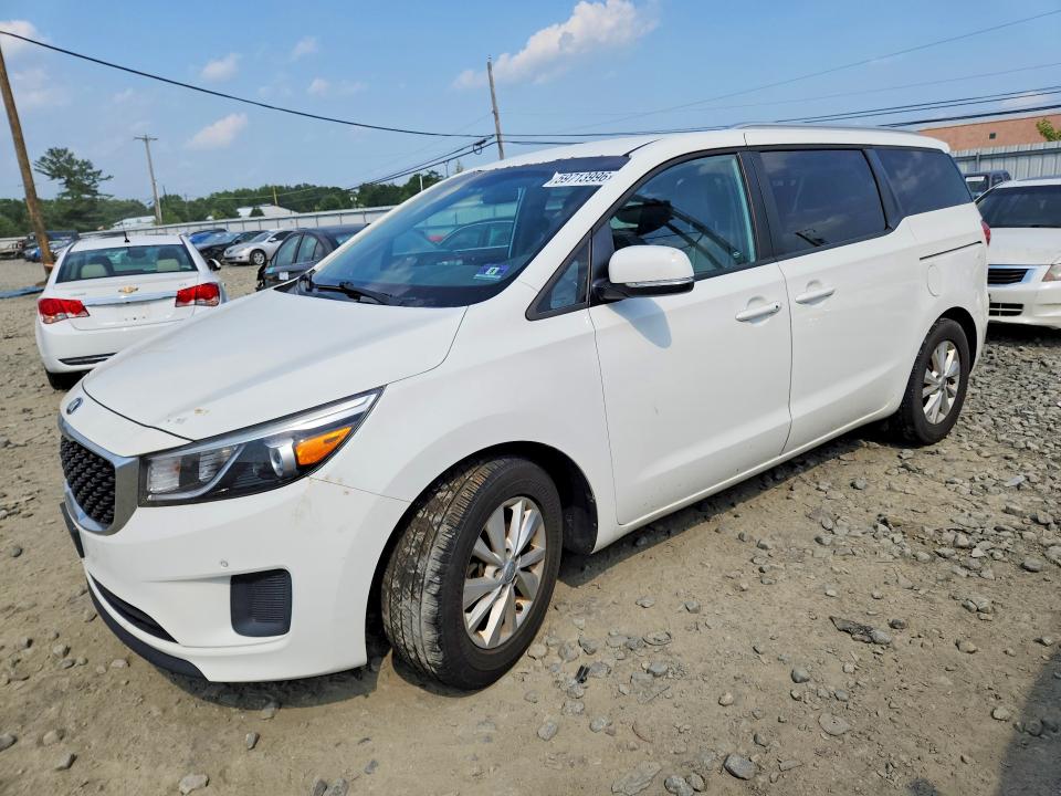 2017 Kia SEDONA VIN KNDMB5C17H6239230 COPART salvage auction — MINOR DENT/SCRATCHES, Nj - Certificate Of Title, sold $1,550 on 2026-07-21 (photo 1)