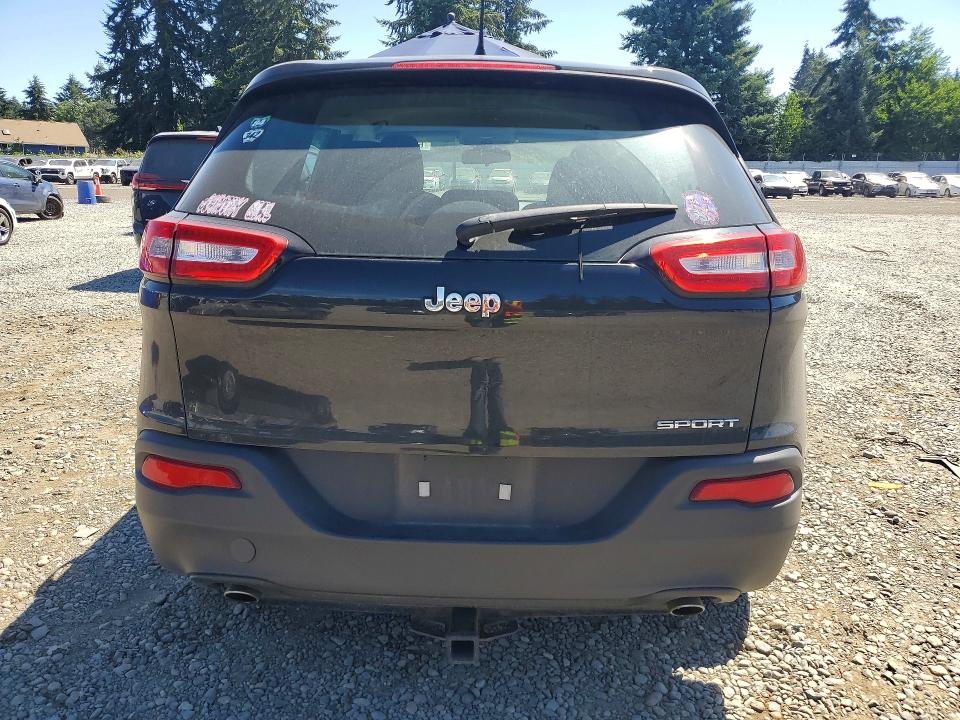 2014 Jeep Cherokee VIN 1C4PJLAS4EW244882 COPART salvage auction — FRONT END, WA - BILL OF SALE, sold $175 on 2026-07-17 (photo 6)