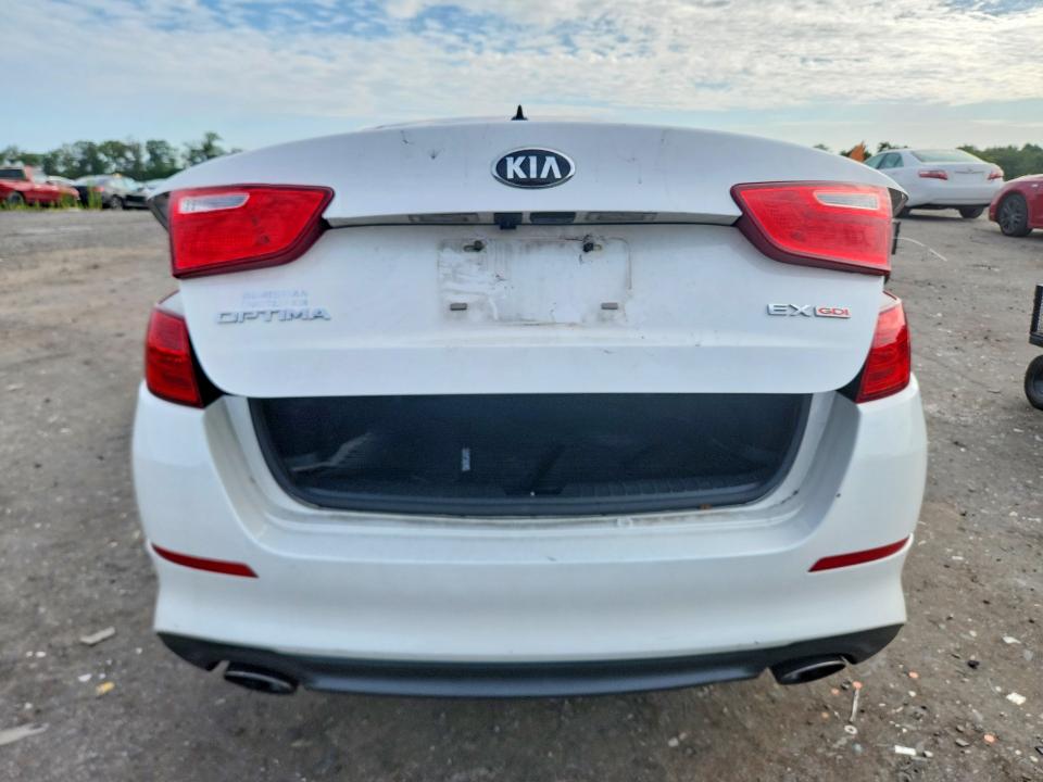 2015 Kia Optima VIN 5XXGN4A78FG448934 COPART salvage auction — REAR END, Va - Certificate Of Title, sold $1,602 on 2026-07-15 (photo 6)