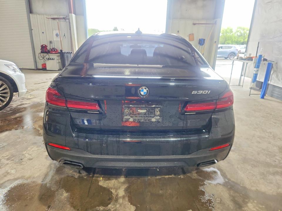 2023 BMW 5er VIN WBA53BH08PWY24605 COPART salvage auction — FRONT END, WV - SALVAGE CERTIFICATE, sold $18,200 on 2026-08-19 (photo 6)