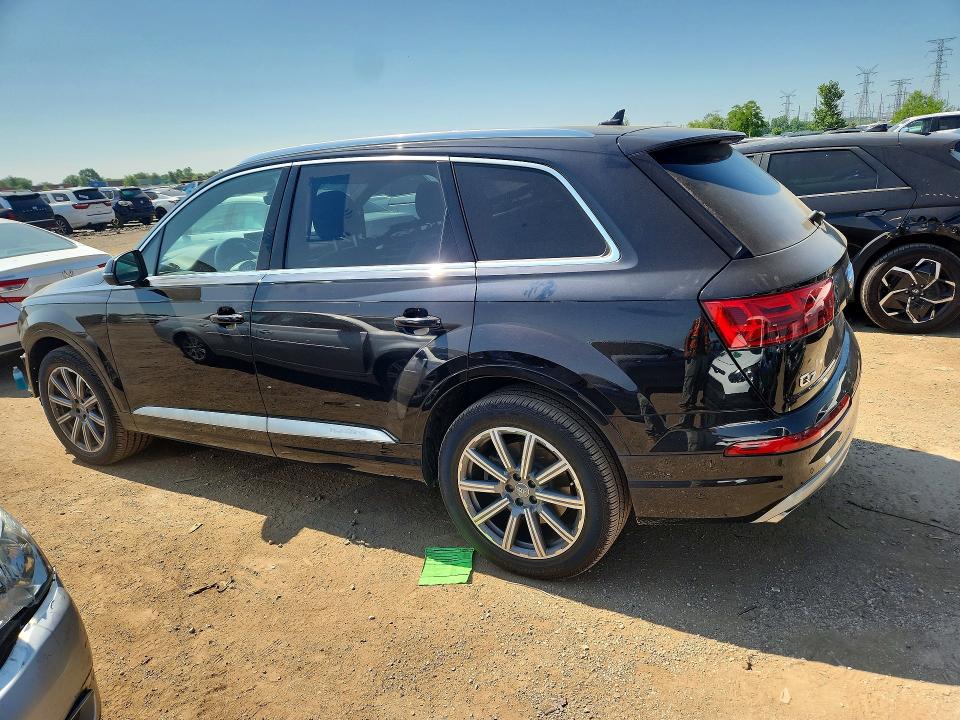 2018 Audi Q7 VIN WA1VAAF76JD020819 COPART salvage auction — FRONT END, Il - Salvage Certificate, sold $250 on 2026-07-30 (photo 2)