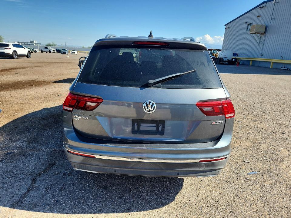 2019 Volkswagen Tiguan VIN 3VV2B7AX3KM090575 COPART salvage auction — FRONT END, Az - Certificate Of Title, sold $2,950 on 2026-07-31 (photo 6)