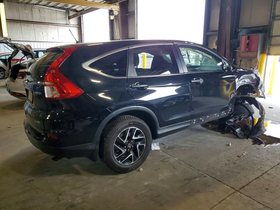 2016 Honda Cr-v VIN 5J6RM4H43GL093898 COPART salvage auction — ROLLOVER, Il - Salvage Certificate, sold $500 on 2026-08-19 (photo 3)